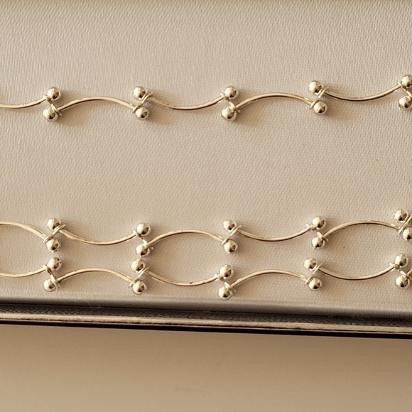 Curve Silver-Tone 2 Bracelets Set - Picture 2 of 6